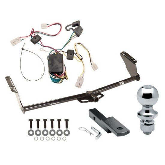 Custom Fit Trailer Hitch Draw-Bar w/ Pin/Clip Wiring Harness (Plug & Play) 1-7/8" Chrome Ball Installation Hardware Installation Instructions 365130 118304 63810 Draw-Tite Trailer Tow Hitch 04-10 Toyota Sienna Complete Package Wiring Draw Bar an Trailer Tow Hitch For 04-10 Toyota Sienna Complete Package w/ Wiring Draw Bar and 1-7/8" Ball