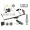 Custom Fit Trailer Hitch Draw-Bar w/ Pin/Clip Wiring Harness (Plug & Play) Interchangeable 2" & 1-7/8" Ball Security Lock Pin Rubber Hitch Plug Cover Installation Hardware Installation Instructions 365130 118498 63802 580407 2211 Draw-T Trailer Tow Hitch For 11-20 Toyota Sienna Class 2 Ultimate Package w/ Wiring Draw Bar Kit Interchange 2" 1-7/8" Ball Lock and Cover