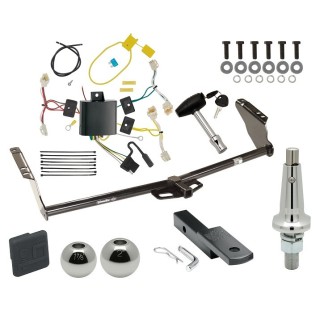Custom Fit Trailer Hitch Draw-Bar w/ Pin/Clip Wiring Harness (Plug & Play) Interchangeable 2" & 1-7/8" Ball Security Lock Pin Rubber Hitch Plug Cover Installation Hardware Installation Instructions 365130 118648 63802 580407 2211 Draw-T Trailer Tow Hitch For 15-20 Toyota Sienna Except SE Ultimate Package w/ Wiring Draw Bar Kit Interchange 2" 1-7/8" Ball Lock and Cover
