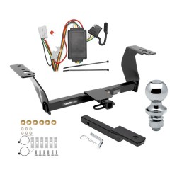 Trailer Tow Hitch For 14-18 Subaru Forester Complete Package w/ Wiring Draw Bar and 1-7/8" Ball Trailer Tow Hitch For 14-18 Subaru Forester Complete Package w/ Wiring Draw Bar and 1-7/8" Ball