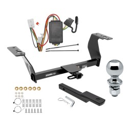 Trailer Tow Hitch For 14-18 Subaru Forester Complete Package w/ Wiring Draw Bar Kit and 2" Ball Trailer Tow Hitch For 14-18 Subaru Forester Complete Package w/ Wiring Draw Bar Kit and 2" Ball