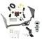 Trailer Tow Hitch For 13-16 Ford Escape Class 2 Complete Package w/ Wiring Draw Bar and 1-7/8" Ball