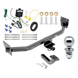 Trailer Tow Hitch For 14-17 KIA Rondo Canada Only Complete Package w/ Wiring Draw Bar Kit and 2" Ball Trailer Tow Hitch For 14-17 KIA Rondo Canada Only Complete Package w/ Wiring Draw Bar Kit and 2" Ball