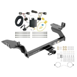Trailer Tow Hitch For 17-18 Ford Escape All Styles w/ Plug & Play Wiring Kit