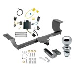 Custom Fit Trailer Hitch Draw-Bar w/ Pin/Clip Wiring Harness (Plug & Play) 2" Zinc Ball Installation Hardware Installation Instructions 365480 118655 63820 Draw-Tite Trailer Tow Hitch 15-23 Dodge Charger Class 2 Complete Package Wiring Draw Bar Trailer Tow Hitch For 15-23 Dodge Charger Class 2 Complete Package w/ Wiring Draw Bar Kit and 2" Ball