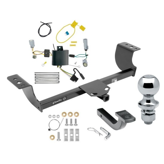 Custom Fit Trailer Hitch Draw-Bar w/ Pin/Clip Wiring Harness (Plug & Play) 1-7/8" Chrome Ball Installation Hardware Installation Instructions 365480 118656 63810 Draw-Tite Trailer Tow Hitch 15-23 Dodge Challenger Complete Package Wiring Draw Bar Trailer Tow Hitch For 15-23 Dodge Challenger Complete Package w/ Wiring Draw Bar and 1-7/8" Ball
