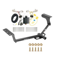 Trailer Tow Hitch For 13-18 Toyota RAV4 All Styles Class 2 w/ Plug & Play Wiring Kit Trailer Tow Hitch For 13-18 Toyota RAV4 All Styles Class 2 w/ Plug & Play Wiring Kit