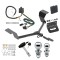 Custom Fit Trailer Hitch Draw-Bar w/ Pin/Clip Wiring Harness (Plug & Play) 1-7/8" and 2" Chrome Ball Security Lock Pin Rubber Hitch Plug Cover 4-Flat Mounting Bracket Installation Hardware Installation Instructions 365970 118741 580407 2211 Ultimate Tow Package For 17-24 Honda CR-V Trailer Hitch w/ Wiring Draw-Bar Dual 2" and 1-7/8" Ball Lock Bracket Cover 1-1/4" Receiver