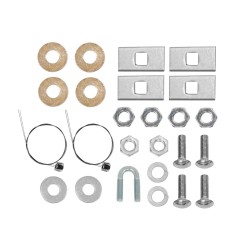 Trailer Tow Hitch Hardware Fastener Kit For 17-24 Honda CR-V Except Hybrid 1-1/4" Towing Receiver Class 2 Trailer Tow Hitch Hardware Fastener Kit For 17-24 Honda CR-V Except Hybrid 1-1/4" Towing Receiver Class 2
