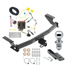 Trailer Tow Hitch For 13-16 Mazda CX-5 Class 2 Complete Package w/ Wiring Draw Bar and 1-7/8" Ball Trailer Tow Hitch For 13-16 Mazda CX-5 Class 2 Complete Package w/ Wiring Draw Bar and 1-7/8" Ball