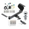Trailer Tow Hitch For 18-21 Chevrolet Equinox Except Premier or Models w/1.6L Diesel Complete Package w/ Wiring Draw Bar and 1-7/8" Ball