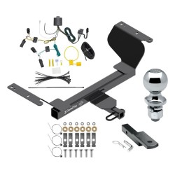 Trailer Tow Hitch For 18-24 GMC Terrain Except Diesel Class 2 Complete Package w/ Wiring Draw Bar Kit and 2" Ball