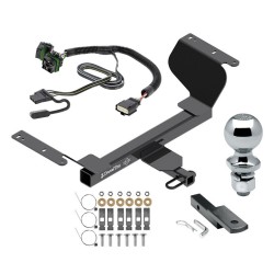 Trailer Tow Hitch For 18-24 Chevrolet Equinox GMC Terrain Except Diesel Complete Package w/ Wiring Draw Bar and 2" Ball