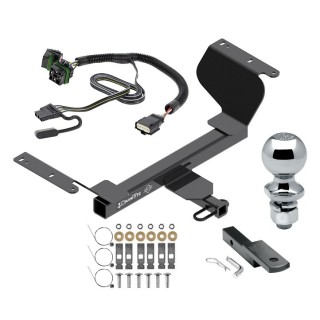 Custom Fit Trailer Hitch Draw-Bar w/ Pin/Clip Wiring Harness (Plug & Play) 2"Chrome Ball Installation Hardware Installation Instructions 366420 118853 63820 Draw-Tite Trailer Tow Hitch 18-23 Chevrolet Equinox GMC Terrain Except Diesel Complete P Trailer Tow Hitch For 18-23 Chevrolet Equinox GMC Terrain Except Diesel Complete Package w/ Wiring Draw Bar and 2" Ball