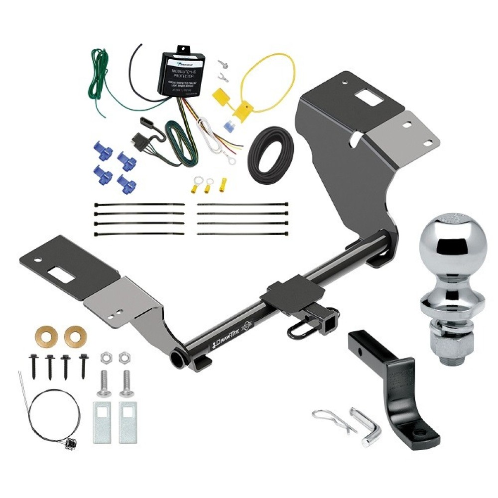 Custom Fit Trailer Hitch Draw-Bar w/ Pin/Clip Wiring Harness (Requires Splicing) 1-7/8" Chrome Ball Installation Hardware Installation Instructions 366430 119148 63810 Draw-Tite Trailer Tow Hitch 19-23 Lexus ES350 ES300h Complete Package Wiring Draw Trailer Tow Hitch For 19-23 Lexus ES350 ES300h Complete Package w/ Wiring Draw Bar and 1-7/8" Ball