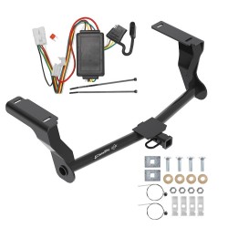 Trailer Tow Hitch For 16-24 Subaru Crosstrek Except Hybrid w/ Wiring Harness Kit Trailer Tow Hitch For 16-24 Subaru Crosstrek Except Hybrid w/ Wiring Harness Kit