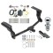 Trailer Tow Hitch For 18-24 Subaru Impreza 5 Dr. Wagon Except WRX STi & w/Quad Exhaust Outlets Complete Package w/ Wiring Draw Bar and 1-7/8" Ball