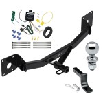 Trailer Tow Hitch For 16-24 Chevy Malibu Premier New Body Style 17-20 Buick LaCrosse Complete Package w/ Wiring Draw Bar and 2" Ball Trailer Tow Hitch For 16-24 Chevy Malibu Premier New Body Style 17-20 Buick LaCrosse Complete Package w/ Wiring Draw Bar and 2" Ball