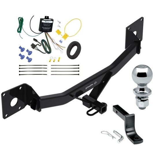 Trailer Tow Hitch For 16-24 Chevy Malibu Premier New Body Style 17-20 Buick LaCrosse Complete Package w/ Wiring Draw Bar and 2" Ball Trailer Tow Hitch For 16-24 Chevy Malibu Premier New Body Style 17-20 Buick LaCrosse Complete Package w/ Wiring Draw Bar and 2" Ball