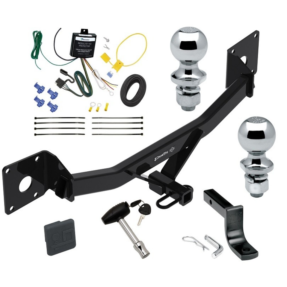 Trailer Tow Hitch For 16-24 Chevy Malibu Premier New Body Style 17-20 Buick LaCrosse Deluxe Package Wiring 2" and 1-7/8" Ball and Lock Trailer Tow Hitch For 16-24 Chevy Malibu Premier New Body Style 17-20 Buick LaCrosse Deluxe Package Wiring 2" and 1-7/8" Ball and Lock