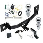 Trailer Tow Hitch For 16-24 Chevy Malibu Premier New Body Style 17-20 Buick LaCrosse Deluxe Package Wiring 2" and 1-7/8" Ball and Lock Trailer Tow Hitch For 16-24 Chevy Malibu Premier New Body Style 17-20 Buick LaCrosse Deluxe Package Wiring 2" and 1-7/8" Ball and Lock