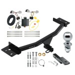 Custom Fit Trailer Hitch Draw-Bar w/ Pin/Clip Wiring Harness (Plug & Play) 2" Chrome Ball Installation Hardware Installation Instructions 367870 118599 63820 Draw-Tite Trailer Tow Hitch 20-23 Explorer Complete Package Wiring Draw Bar and 2" Trailer Tow Hitch For 20-24 Ford Explorer Complete Package w/ Wiring Draw Bar and 2" Ball