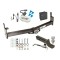 Reese Trailer Tow Hitch For 91-94 Ford Explorer Mazda Navajo Deluxe Package Wiring 2" Ball Mount and Lock