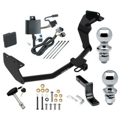 Trailer Tow Hitch For 16-20 KIA Sorento w/ V6 Engine Deluxe Package Wiring 2" and 1-7/8" Ball and Lock Trailer Tow Hitch For 16-20 KIA Sorento w/ V6 Engine Deluxe Package Wiring 2" and 1-7/8" Ball and Lock