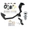 Trailer Tow Hitch For 16-20 KIA Sorento w/ I4 Engine Complete Package w/ Wiring Kit and 1-7/8" Chrome Ball