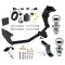 Trailer Tow Hitch For 16-20 KIA Sorento w/ I4 Engine Deluxe Package Wiring 2" and 1-7/8" Ball and Lock