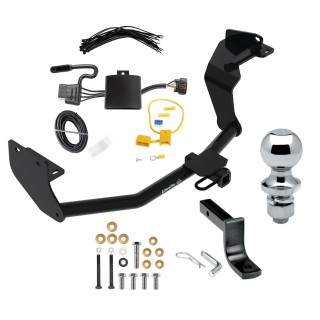 Custom Fit Trailer Hitch Draw-Bar w/ Pin/Clip Wiring Harness (Plug & Play) 1-7/8"Chrome Ball Installation Hardware Installation Instructions 371320 118784 63810 Draw-Tite Trailer Tow Hitch 19-20 Hyundai Santa Fe (Except XL Models) Complete Packag Trailer Tow Hitch For 19-20 Hyundai Santa Fe (Except XL Models) Complete Package w/ Wiring Draw Bar and 1-7/8" Ball