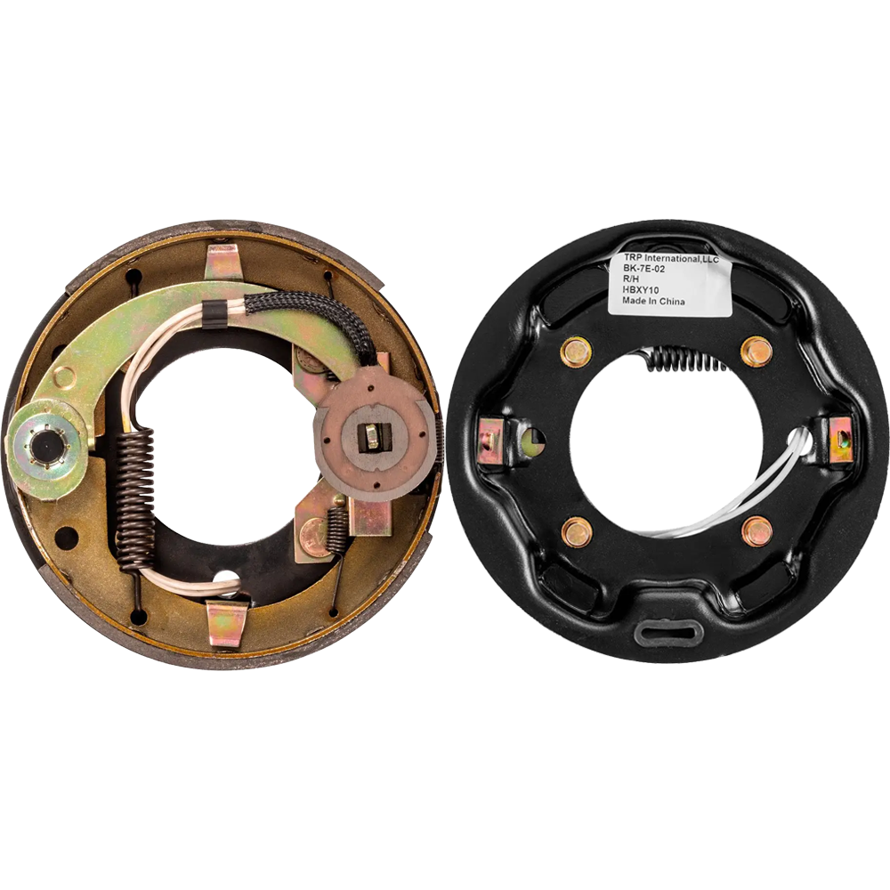 lippert 7x1.25 electric brake hub bearing kit 5 on 4.5 2200-lb right-hand axle dexter al-ko compatible