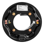 lippert 7x1.25 electric brake hub bearing kit 5 on 4.5 2200-lb right-hand axle dexter al-ko compatible