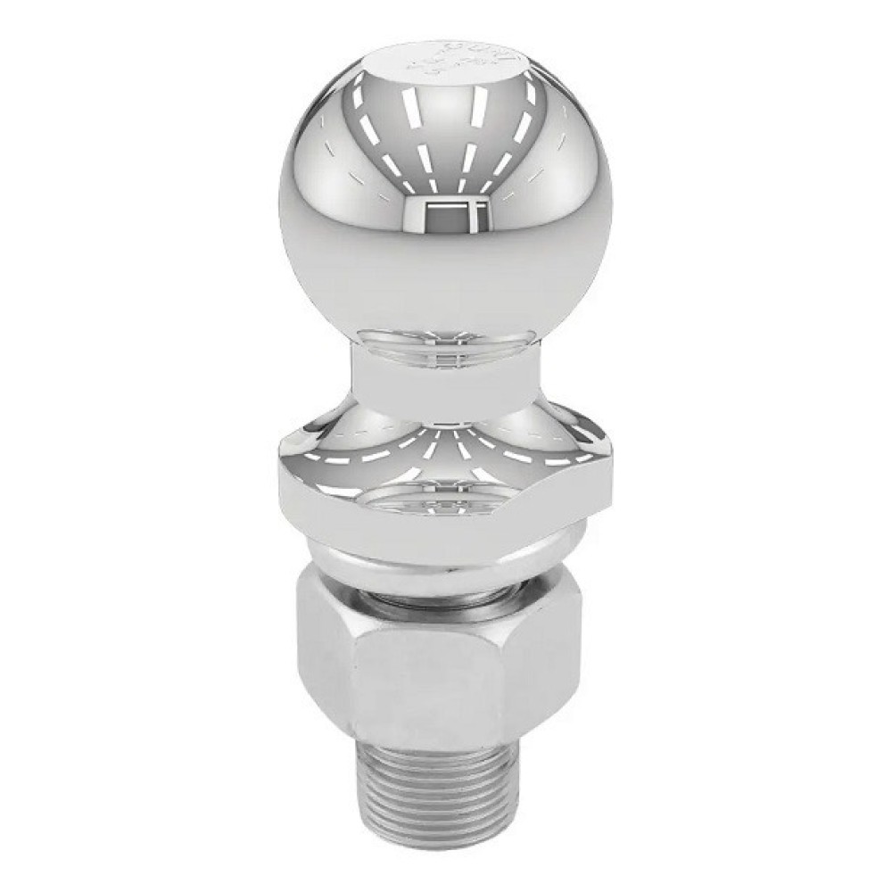 CURT adjustable ball mount with 1-7/8 inch trailer ball for 2 inch receiver