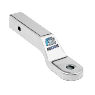 Fulton 8K Trailer Ball Mount Kit with Interchangeable Hitch Balls and Pin for 2 Inch Receiver