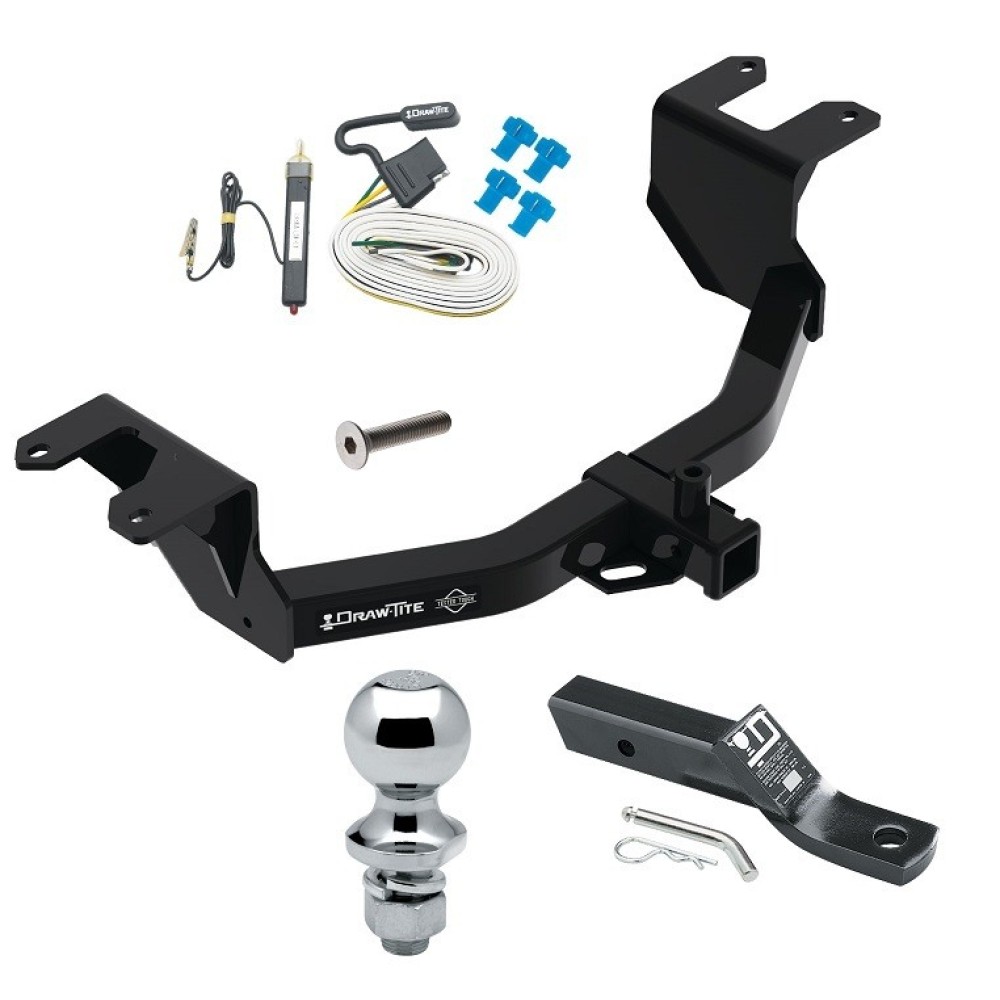 Trailer Tow Hitch For 19-23 Chevy Silverado 1500 19-22 GMC Sierra 1500 2" Receiver Complete Package w/ Wiring and 1-7/8" Ball Trailer Tow Hitch For 19-23 Chevy Silverado 1500 19-22 GMC Sierra 1500 2" Receiver Complete Package w/ Wiring and 1-7/8" Ball