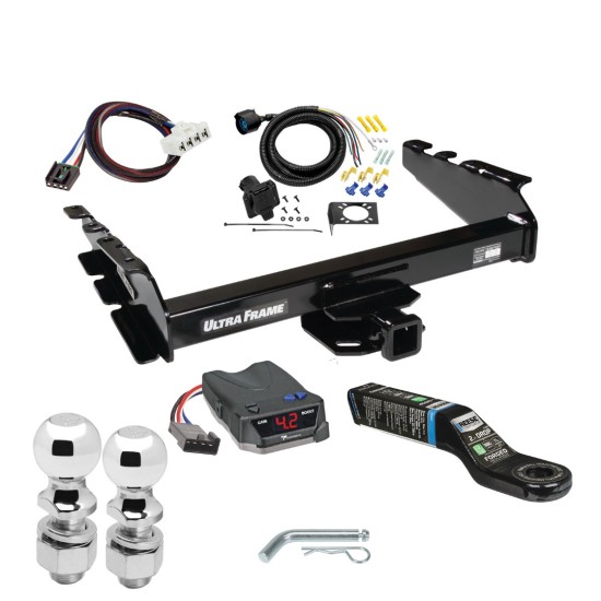 Draw-Tite Ultra Frame Trailer Tow Hitch Receiver Bar Frame Trailer Tow Hitch For 95-02 Dodge Ram 1500 2500 3500 2" Receiver Ultimate Package Class V