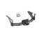 Trailer Tow Hitch For 11-18 RAM 1500 19-24 Classic Platform Style 2 Bike Rack w/ Anti Rattle Hitch Lock