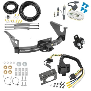 Custom Fit Trailer Hitch Wiring Harness (Requires splicing) Trailer Connector Adapter Brake Control Wiring Kit Circuit Breaker Installation Hardware Installation Instructions 41948 85343 20506 7012a 20252 Draw-Tite Class 5 11K Trailer Hitch 7-Way RV Wiri Class 5 11K Trailer Hitch w/ 7-Way RV Wiring For 11-18 RAM 1500 19-23 (Classic) Ultra Frame Class 5 2" Receiver All Models