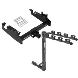 Trailer Tow Hitch For 19-24 Ford F-350 F-450 F-550 Cab and Chassis Tilt Away Adult or Child Arms Fold Down 4 Bike Carrier Trailer Tow Hitch For 19-24 Ford F-350 F-450 F-550 Cab and Chassis Tilt Away Adult or Child Arms Fold Down 4 Bike Carrier
