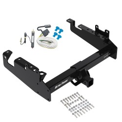 Trailer Tow Hitch For 19-24 Ford F-350 F-450 F-550 Cab and Chassis w/ Wiring Harness Kit