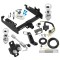 Trailer Tow Hitch For 19-24 Ford F-350 F-450 F-550 Cab and Chassis w/ w/ 7-Way Wiring Kit 2-5/16" and 2" Ball 10.25" Long 6" Drop Draw Bar and Towing Lock Trailer Tow Hitch For 19-24 Ford F-350 F-450 F-550 Cab and Chassis w/ w/ 7-Way Wiring Kit 2-5/16" and 2" Ball 10.25" Long 6" Drop Draw Bar and Towing Lock