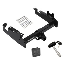 Trailer Tow Hitch For 19-24 Ford F-350 F-450 F-550 Cab and Chassis w/ Security Lock Pin Key Trailer Tow Hitch For 19-24 Ford F-350 F-450 F-550 Cab and Chassis w/ Security Lock Pin Key
