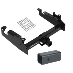 Trailer Tow Hitch For 19-24 Ford F-350 F-450 F-550 Cab and Chassis w/ 2-1/2" to 2" Ball Receiver Opening Reducer Trailer Tow Hitch For 19-24 Ford F-350 F-450 F-550 Cab and Chassis w/ 2-1/2" to 2" Ball Receiver Opening Reducer