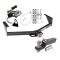 Reese Trailer Tow Hitch For 01-03 Chrysler Town Country Voyager Dodge Grand Caravan PKG w/ Wiring and 2" Ball