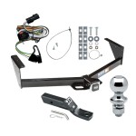 Custom Fit Trailer Hitch Wiring Harness (Plug & Play) 2" Drop Ball-Mount w/ Pin/Clip 1-7/8" Chrome Ball Installation Hardware Installation Instructions 44006 118376 23 63816 Reese Trailer Tow Hitch 01-03 Chrysler Town Country Voyager Dodge Reese Trailer Tow Hitch For 01-03 Chrysler Town Country Voyager Dodge Grand Caravan PKG w/ Wiring and 1-7/8" Ball
