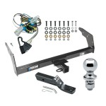 Custom Fit Trailer Hitch Wiring Harness (Plug & Play) 2" Drop Ball-Mount w/ Pin/Clip 1-7/8" Chrome Ball Installation Hardware Installation Instructions 44062 118359 23 63816 Reese Trailer Tow Hitch 98-04 Chevy S10 GMC Sonoma Isuzu Hombre w/ Reese Trailer Tow Hitch For 98-04 Chevy S10 GMC Sonoma Isuzu Hombre w/Step Bumper PKG w/ Wiring and 1-7/8" Ball