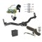Custom Fit Trailer Hitch Wiring Harness (Plug & Play) 2" Drop Ball-Mount w/ Locking Pin/Clip 2" Chrome Ball Rubber Hitch Plug Cover Installation Hardware Installation Instructions 44067 118344 7005111 7010 Reese Trailer Tow Hitch 01-03 Explo Reese Trailer Tow Hitch For 01-03 Ford Explorer Sport Deluxe Package Wiring 2" Ball Mount and Lock