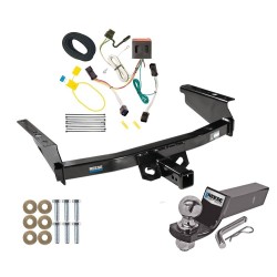 Reese Trailer Tow Hitch For 02-07 Jeep Liberty Complete Package w/ Wiring and 2" Ball Reese Trailer Tow Hitch For 02-07 Jeep Liberty Complete Package w/ Wiring and 2" Ball