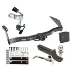 Custom Fit Trailer Hitch Wiring Harness (Plug & Play) 2" Drop Ball-Mount w/ Locking Pin/Clip 2" Chrome Ball Rubber Hitch Plug Cover Installation Hardware Installation Instructions 44094 118368 7005111 7010 Reese Trailer Tow Hitch 99-00 Dodge Reese Trailer Tow Hitch For 99-00 Dodge Van Ram 1500 2500 3500 Deluxe Package Wiring 2" Ball Mount and Lock
